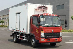 中国重汽HOWO 统帅 物流版 160马力 4X2 4.1米单排冷藏车(ZZ5047XLCF341CE145)