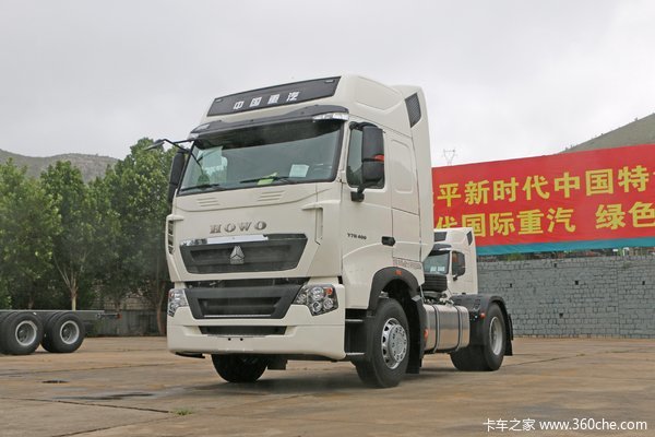 中国重汽 HOWO T7H重卡 400马力 4X2牵引车(ZZ4187V361HE1B)