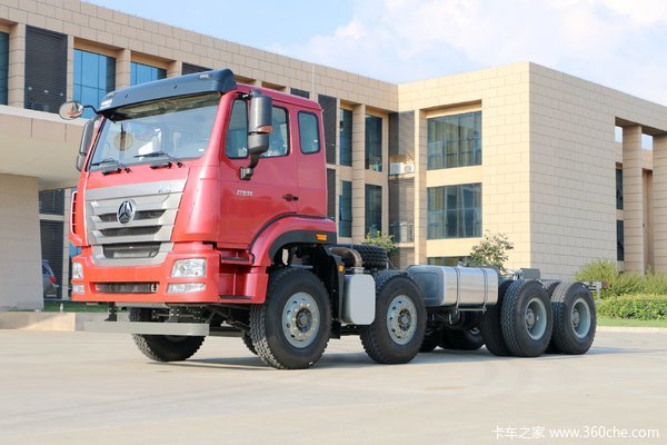 中国重汽 豪瀚J7B 380马力 8X4 6.5米自卸车(ZZ3315N3066E1)