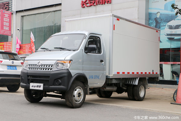 长安凯程 神骐T20 舒适型 1.5L 112马力 汽油/CNG 3.3米单排厢式微卡(复合板厢货)(SC5035XXYDCGB5CNG)