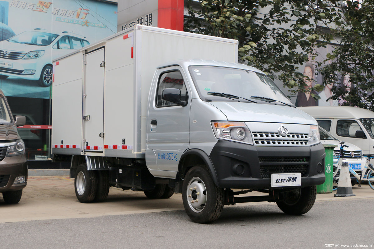 长安凯程 神骐T20 标准型 1.3L 99马力 汽油 3.3米单排厢式微卡(复合板厢货)