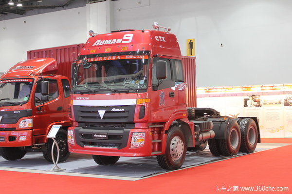 福田 欧曼CTX 9系重卡 340马力 6X4 牵引车(BJ4253SMFJB-S7)