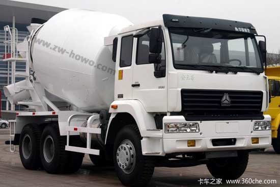 中国重汽 金王子 290马力 6X4 混凝土搅拌车