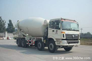福田 欧曼ETX 标载型 350马力 8X4 6.6方混凝土搅拌车(国五)(BJ5317GJB-XA)