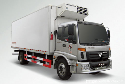 福田欧曼ETX 5系 230马力 6X2 8.6米冷藏车