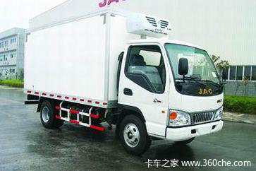 江淮 威铃 120马力 4X2 冷藏车(中集牌)(ZJV5082XLCSD)