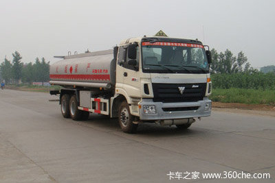 福田 欧曼 240马力 6X4 运油车(金碧牌)(PJQ5250GYYOM)