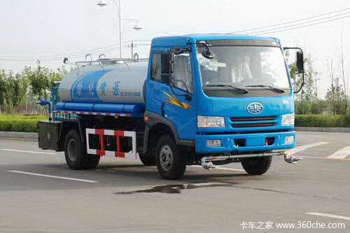 青岛解放 骏威(J5K) 130马力 4X2 洒水车(雄风牌)(SP5120GSS)