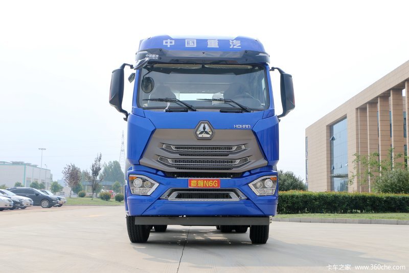 【图】中国重汽 豪瀚n6g重卡 400马力 6x4牵引车(zz4255n324we1)_实拍