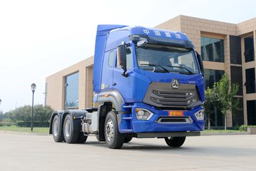 中国重汽 豪瀚n6g重卡 400马力 6x4牵引车(zz4255n324we1)图片