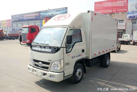 福田时代 驭菱VQ2 1.5L 114马力 汽油 3.67米单排厢式轻卡(BJ5032XXY-B4)