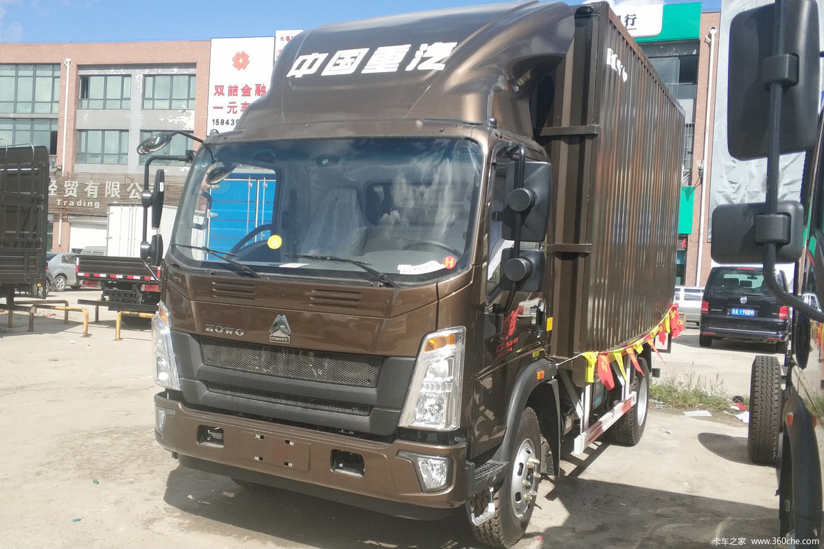 中国重汽HOWO 统帅 标载版 130马力 4.15米单排厢式轻卡