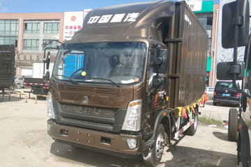 中国重汽HOWO 统帅 160马力 4.15米单排厢式轻卡(ZZ5047XXYF331BE145)