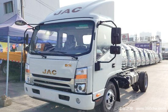 江淮 帅铃Q6 152马力 3.85米排半栏板轻卡(HF