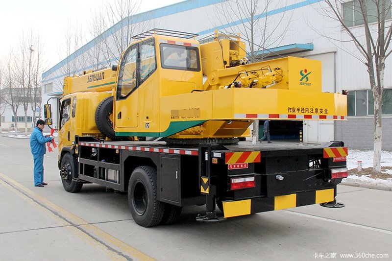 【图】森源重工 12吨 东风华神 御虎底盘 吊车(smq5152jqz)_实拍图片