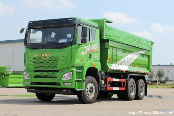 青岛解放 JH6重卡 375马力 6X4 5.6米自卸车(CA3251P25K15L3T1E5A80)