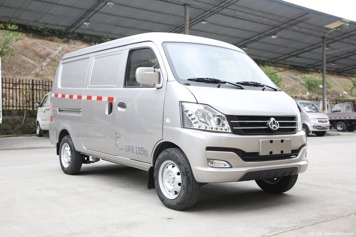 【图】长安跨越 v3 4.04米纯电动封闭货车_实拍图片_652501_卡车之家