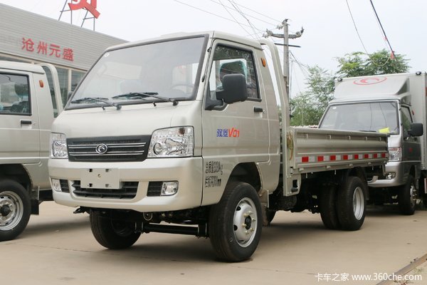 福田时代 驭菱VQ2 1.5L 114马力 汽油 2.71米双排栏板微卡(BJ1032V4AV5-B5)