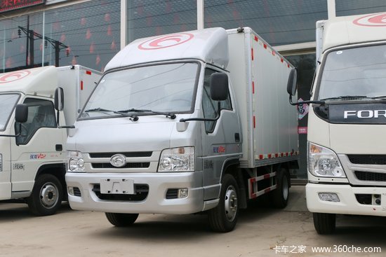 福田时代 驭菱VQ2 1.5L 114马力 汽油 3.67米单排厢式轻卡(BJ5032XXY-B4)