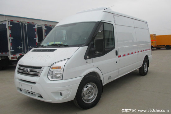 江铃 新世代全顺 155马力 长轴中顶冷藏车(JMT5043XLCXJM)