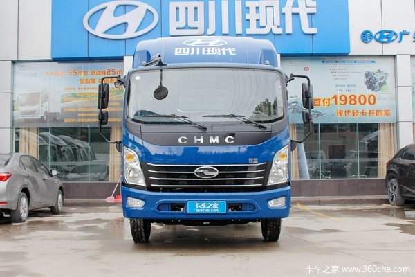 现代商用车 致道500M 130马力 4.165米单排厢式轻卡(CNJ5041XXYQDA33V)