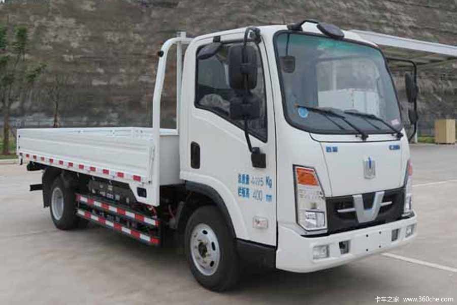 远程 E200 4.5T 4.1米单排纯电动栏板轻卡