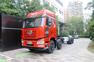 一汽解放 新J6P重卡 500马力 8X4 8.5米自卸车(CA3310P66K24L7T4AE5) 卡车图片