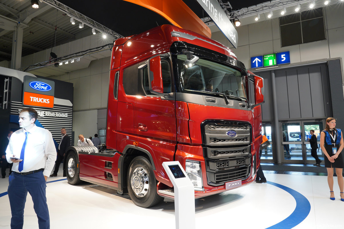 【图】福特 f-max重卡 500马力 4x2牵引车_实拍图片_658772_卡车之家