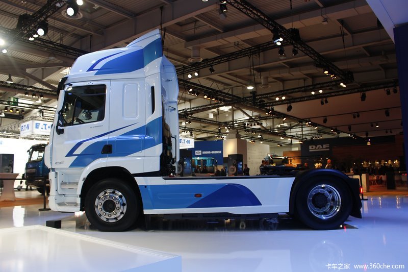 【图】达夫 cf重卡 4x2 混合动力牵引车_实拍图片_658606_卡车之家