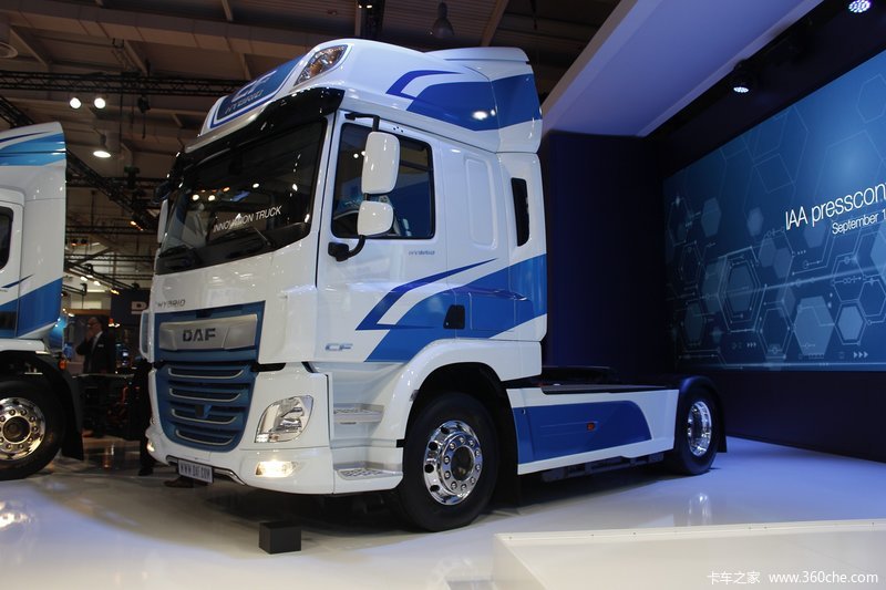 【图】达夫 cf重卡 4x2 混合动力牵引车_实拍图片_658606_卡车之家