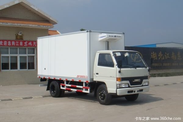 江铃 凯运 116马力 4X2 冷藏车(红宇牌)(HYJ5062XLC)