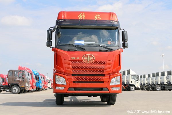 青岛解放 JH6重卡 260马力 6X2 7.7米栏板载货车(CA1250P26K1L5T3E5A80)