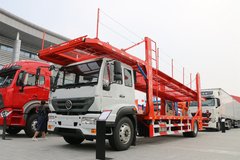 中国重汽 斯太尔M5G重卡 210马力 4X2中置轴车辆运输车(ZZ5181TCLH681GE1)
