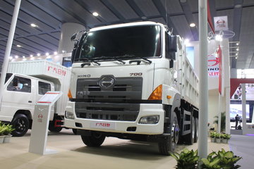 广汽日野 700系列重卡 350马力 6X4 5.2米自卸车(YC3250FS2PK4)