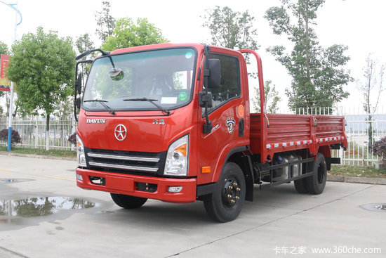 大运新奥普力95马力4x2418米单排栏板轻卡cgc1041hdb33e