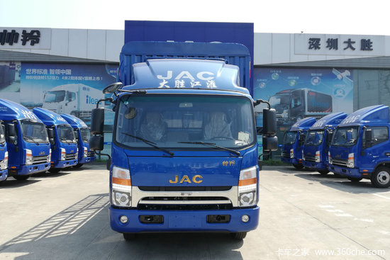 江淮 帅铃Q6 山区版 154马力 3.85米排半仓栅式