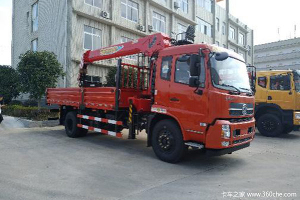 东风商用车 天锦 210马力 4X2 5.6米随车吊(DFH5180JSQBX5)