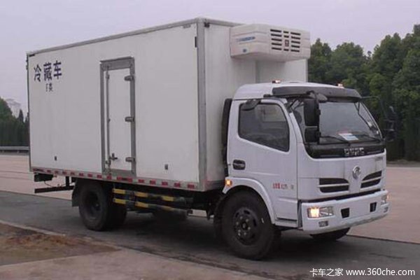 东风 多利卡D7 156马力 5.15米冷藏车(EQ5080XLC8BDCAC)