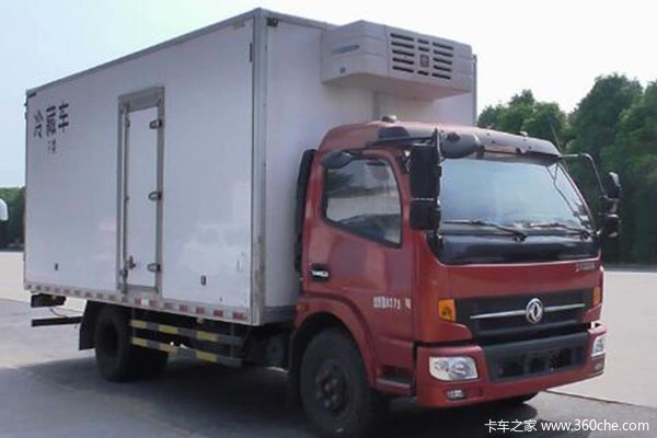 东风 凯普特K7 195马力 4X2 5.15米冷藏车(国六)(EQ5140XLC8CDEAC)