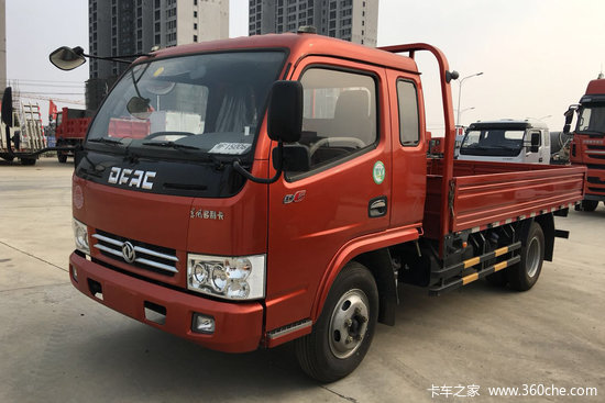 东风 多利卡d6-m 115马力 3.8米排半栏板轻卡(万里扬)(eq1041l7bdf)