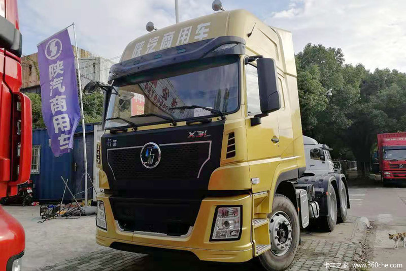 【图】陕汽商用车 轩德x3l 560马力 6x4牵引车(sx4250x3l)_实拍图片