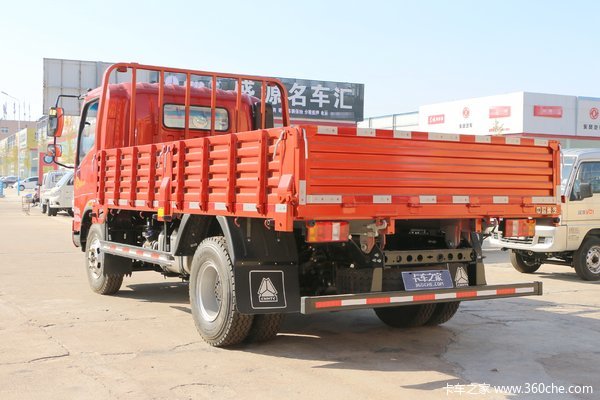 中国重汽HOWO 悍将 4X2 140马力 3.8米自卸车