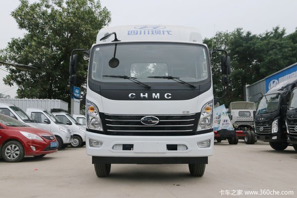 现代商用车 致道500M 156马力 4.165米单排厢式轻卡(CNJ5090XXYQDA33V)