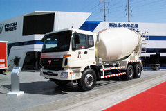 福田 欧曼ETX 9系 380马力 6X4 4.7方LNG混凝土搅拌车(BJ5253GJB-XF)