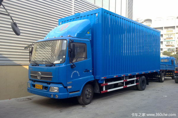 东风商用车 天锦中卡 140马力 4X2 6.1米厢式载货车( DFL5080XXYB)