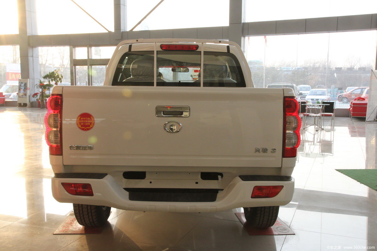 【图】长城 风骏3 2.4l汽油 双排皮卡_实拍图片_68768_卡车之家