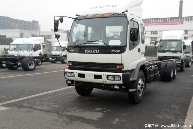 【圖】五十鈴 fvz重卡 300馬力 6x4 廂式載貨車(ql5250xrtfzj)_實拍