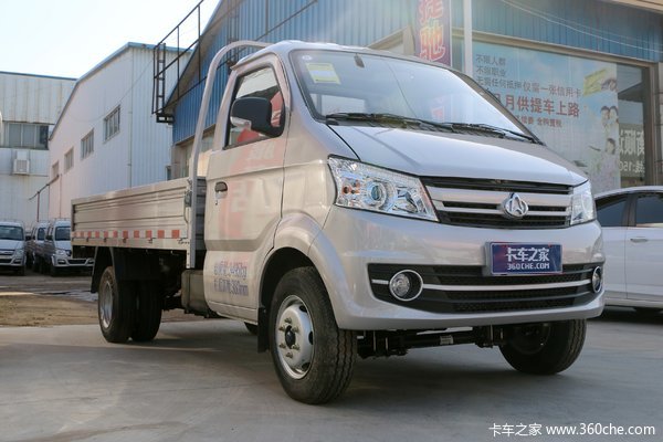 长安跨越王X5 舒适版 2.0L 122马力 CNG 3.4米单排栏板小卡(国六)(SC1031FAD62CNG)