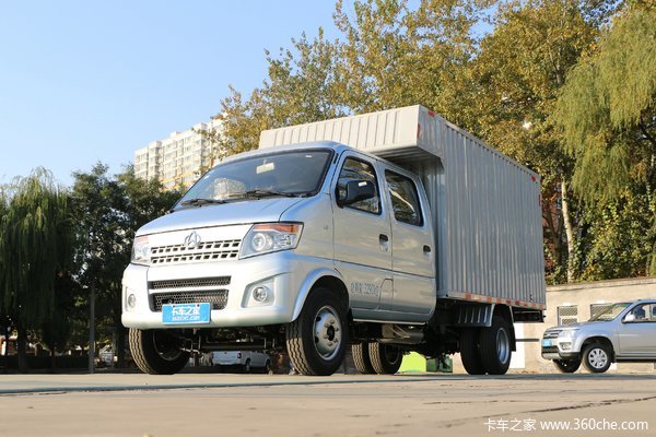 长安凯程 神骐T20 2020款 标准版 1.5L 116马力 汽油 2.635米双排厢式微卡(国六)(SC5031XXYSBAD6)