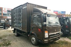 中国重汽HOWO 悍将 物流版 170马力 5.15米单排厢式载货车(ZZ5107XXYG421CE1)